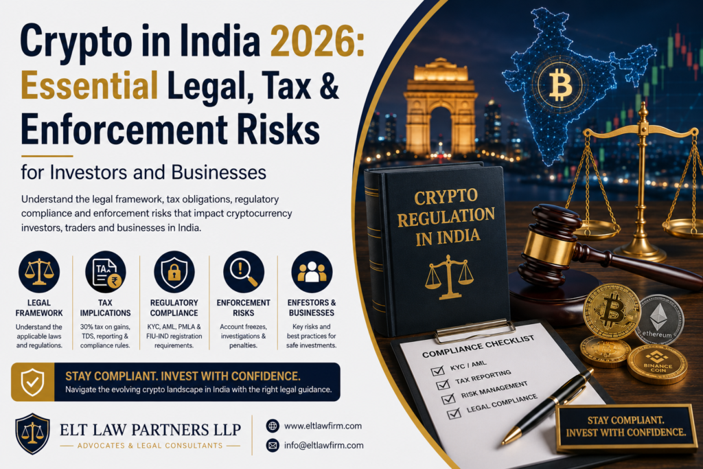 Crypto in India 2026: Legal, Tax and Enforcement Risks