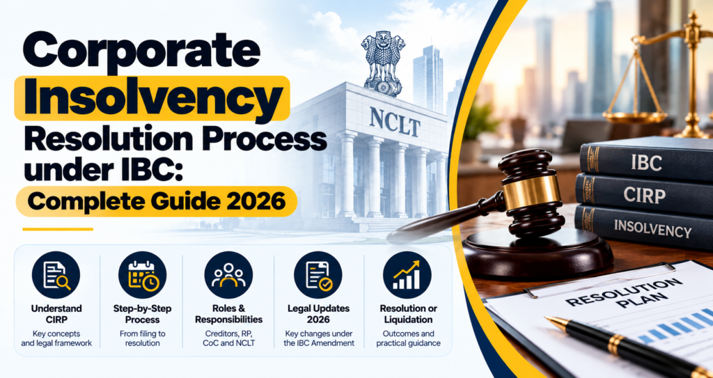 Corporate Insolvency Resolution Process under IBC in India